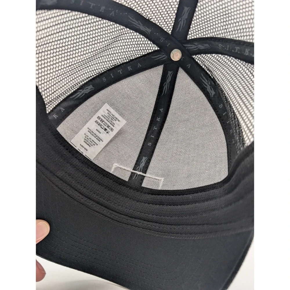Sitka Icon Patch Hi Pro Trucker Cap Mens One Size‎ Black Outdoors